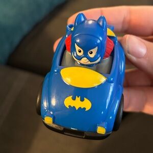 Fisher-Price Little People DC Super Friends Wheelies Batgirl Car Batman